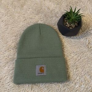 NWOT  Carhartt KNIT CUFFED BEANIE patina color size one size